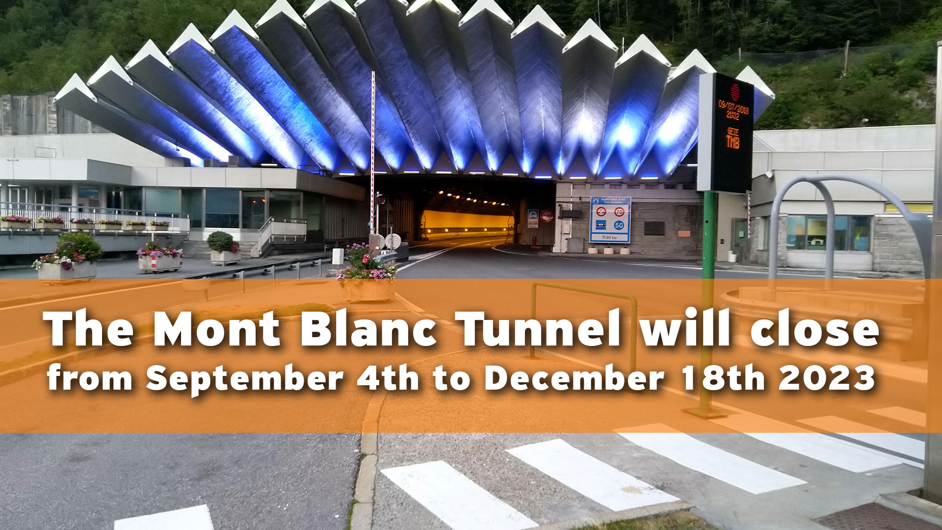 Mont Blanc Tunnel will remain closed