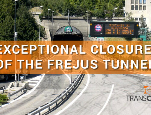Exceptional closure of the Frejus tunnel